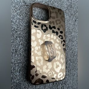 Loopy Case - IPhone 13/14 (6.1” screen) Gold Leopard Metallic Edition